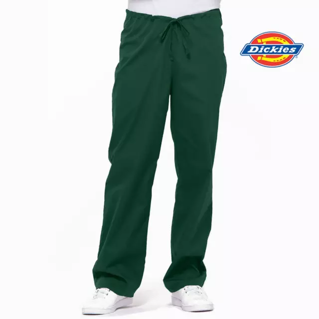 Unisex DICKIES Scrub Pant - D/String, Loose fit, Back pocket, Nurse Pant