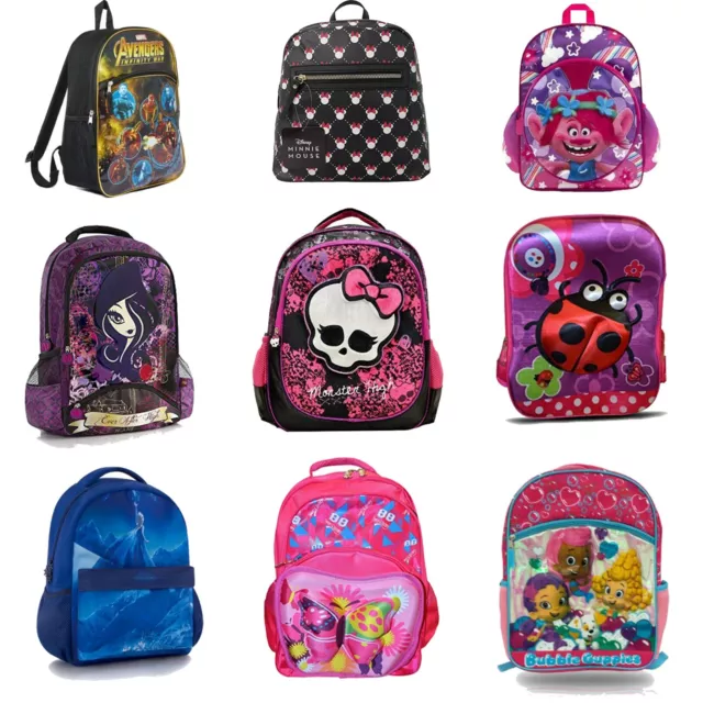 Kids School Backpack for Boys/Girls - 15/16 Inch Children Shoulder Bookbag