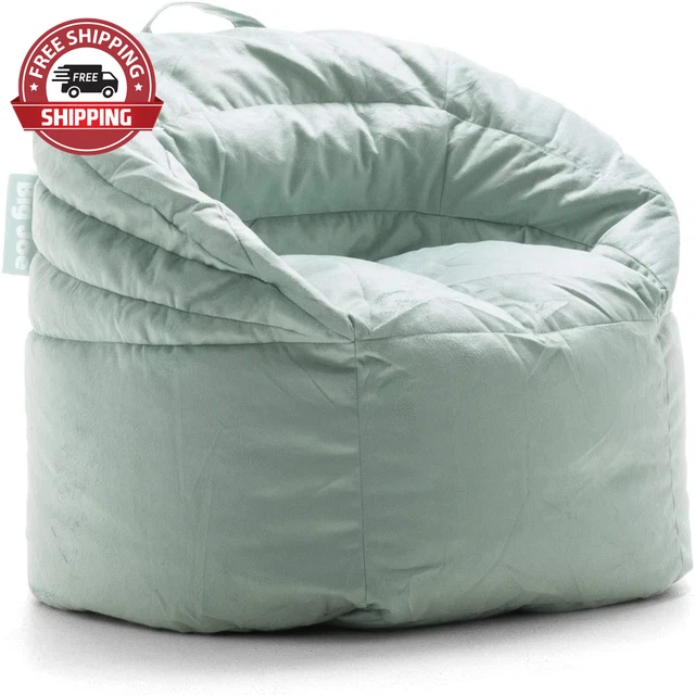 Big Joe Stack Bean Bag Chair, Plush 2Ft, Turquoise