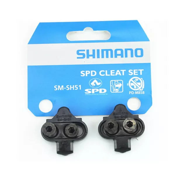 Shimano SM-SH51 SPD MTB Bike Bicycle Multi-Release Pedal Cleats Black