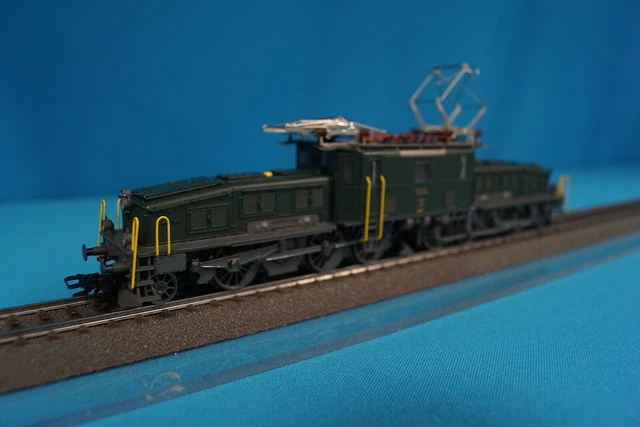 Locomotive Märklin H0 3050 - SBB Be 6/6 - Époque 4 - Verte, Vintage