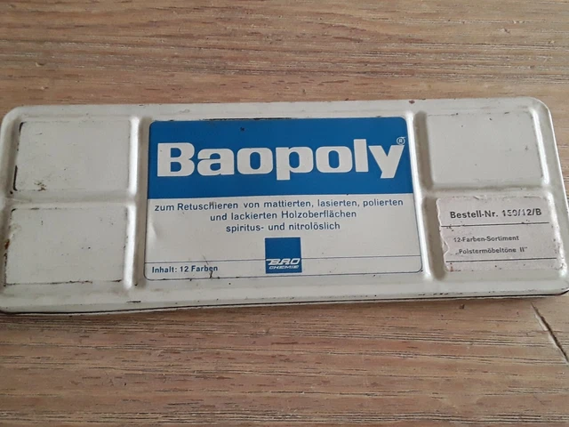Baopoly, Retuschierfarbkasten, alt