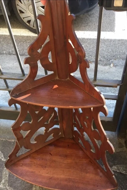 angoliera in legno 86 cm