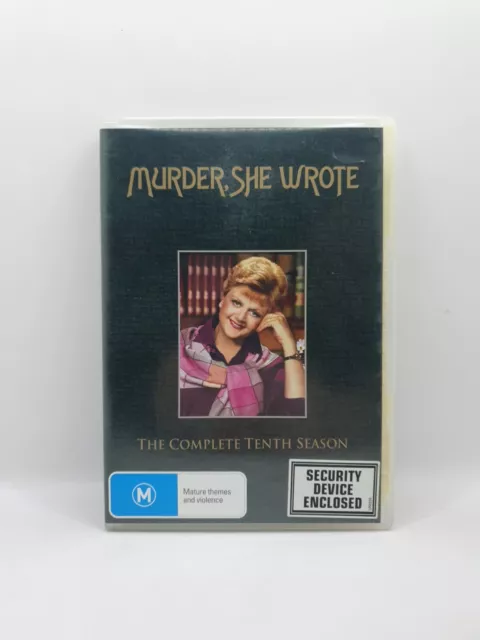 Murder, She Wrote Un Crime 10ª Season Complete 5 DVD New Series (No Open) R2