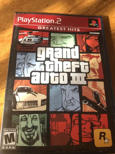 Grand Theft Auto 3 PS2-Complete In Box Very Good Condition