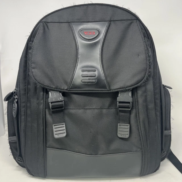 Tumi 520C Black Nylon Laptop Backpack  Travel Bag