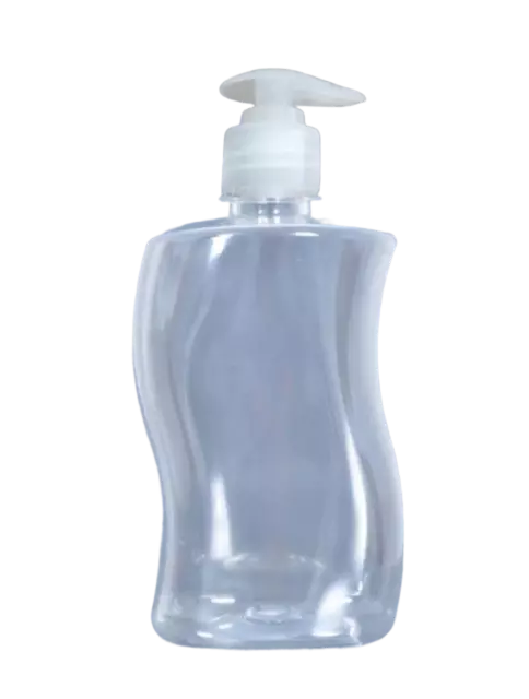 500ml EMPTY PUMP BOTTLE Clear Plastic Refill Dispenser Lotion Gel Handwash Soap