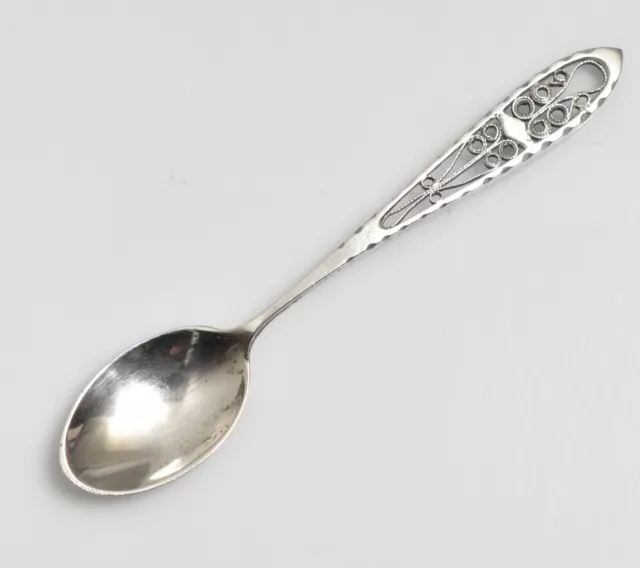 Middle East 800 Silver Antique small spoon- 4"