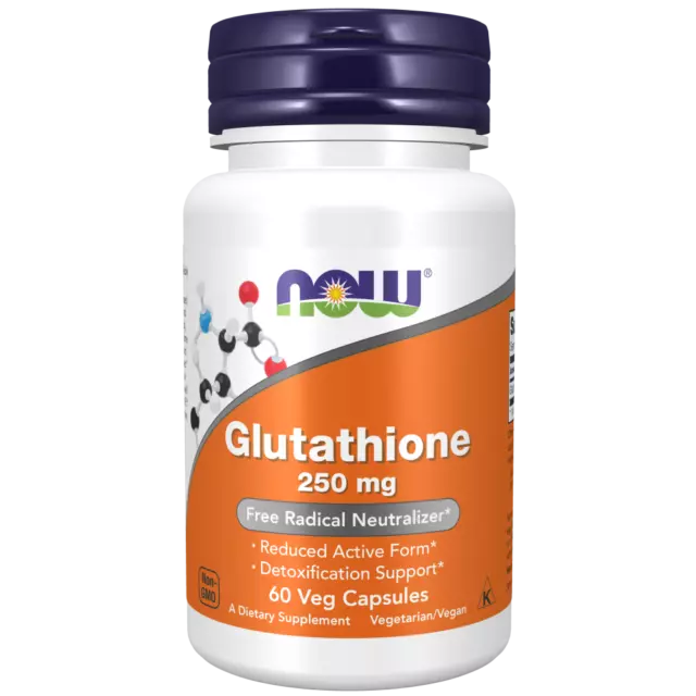 Now - Glutathione, 250mg, 60 Veg Caps