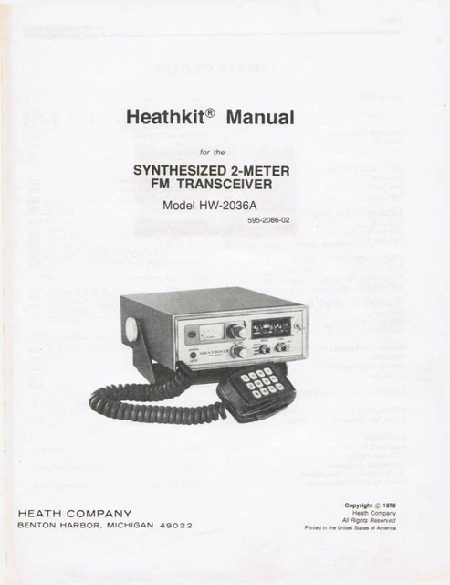 BRAND NEW 11 PIN CABLE FOR HEATHKIT HW RADIOS TO HP POWER SUPPLY