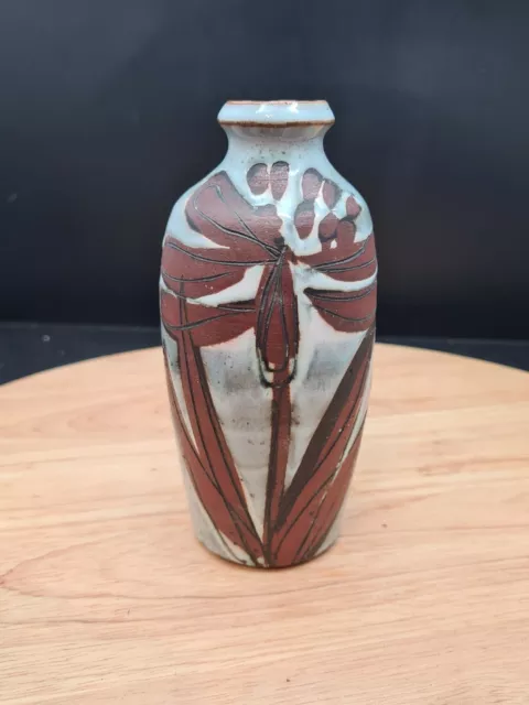 Briglin Studio Pottery Vase Bottle Mid-Century EXCELLENT CONDITION