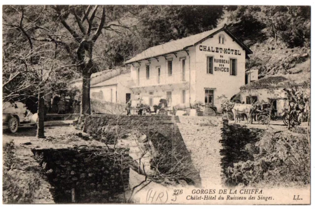 CPA ALGERIE - 276. Gorges de la Chiffa - Chalet-Hotel du Ruisseau des Monkeys LL