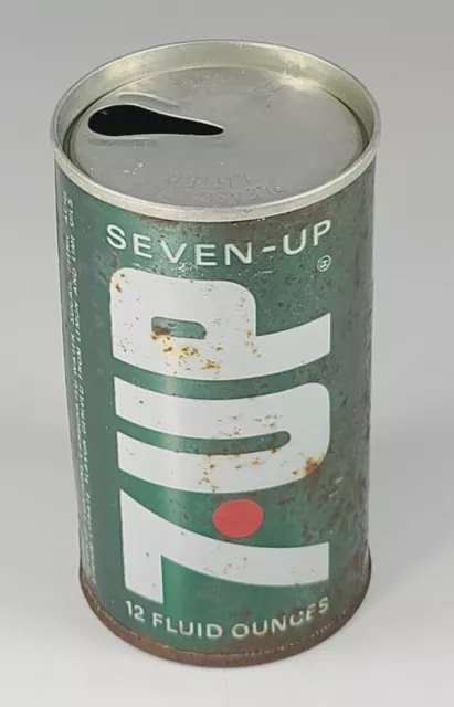 Vintage 7Up Soda Pop Can Straight Steel Chicago IL The Uncola