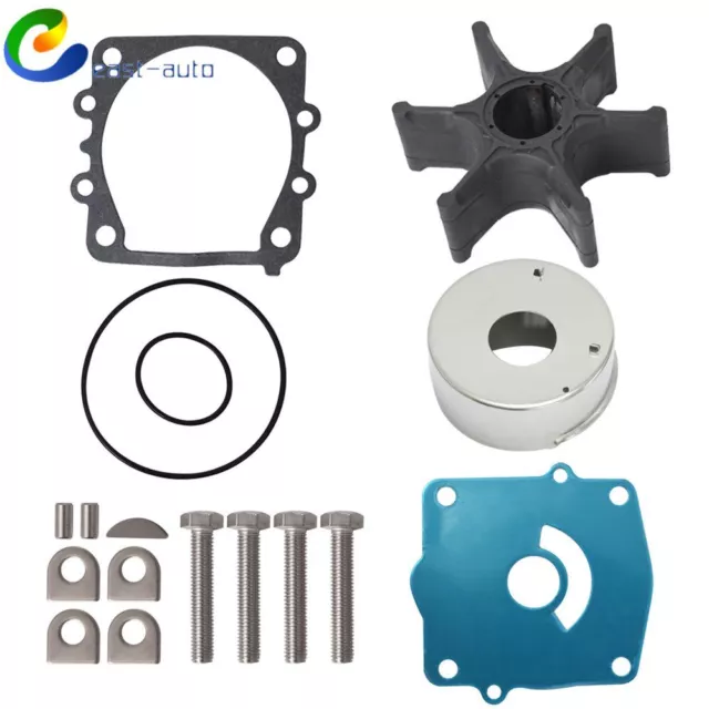 For Yamaha Outboard Water Pump Impeller Repair Kit 68V-W0078-00-00 115HP Replace