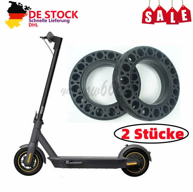Vollreifen Für Segway Ninebot G3/ZT3 Roller - 2 Stück, Größe 70/60-7.5, Aus Robustem Gummi, Keine Wartung Nötig
