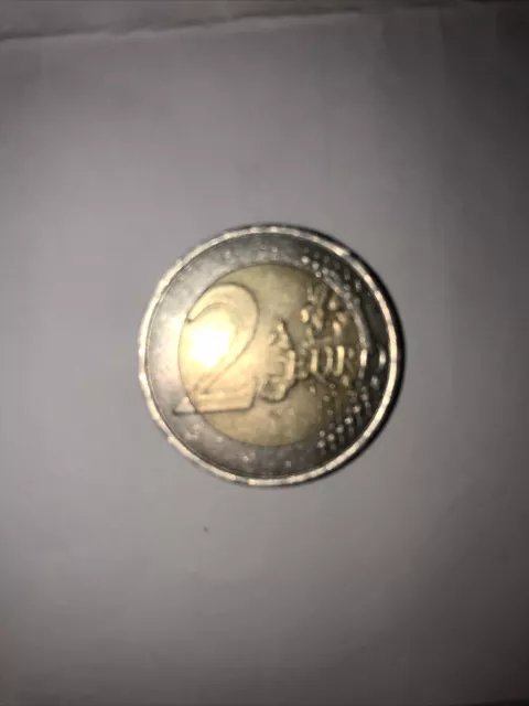 pièce de 2 euros rare bonhomme uem République Française