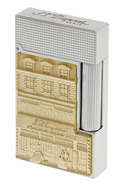 Briquet S.T. Dupont Lignes 2 D.C. Comics Superman – Or Et Turquoise (neuf)