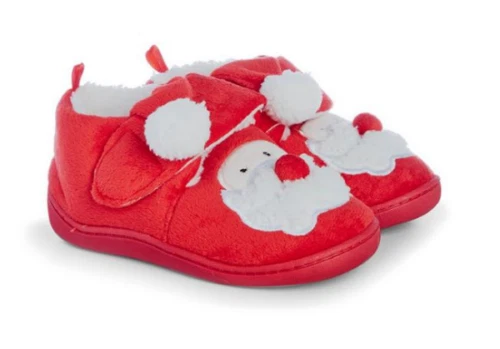 Santa slippers hotsell for toddlers