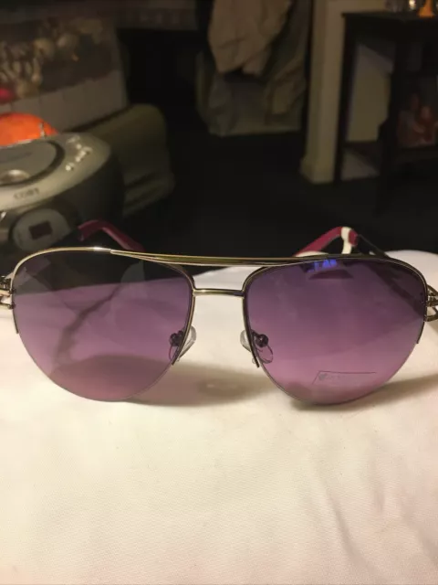 ROCAWEAR Women’s Sunglasses Aviator SIL With Purple Lenses R3298