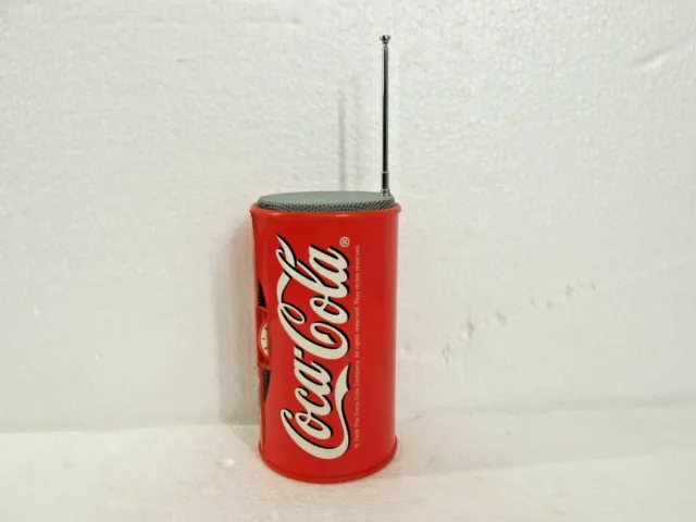 Vintage Coca-Cola AM-FM Can Radio - In Great Working And Physical Condition