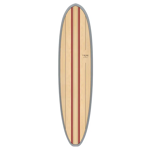 Tabla de Surf torq epoxy tet 7.8V + funboard wood Madera Mini malibu