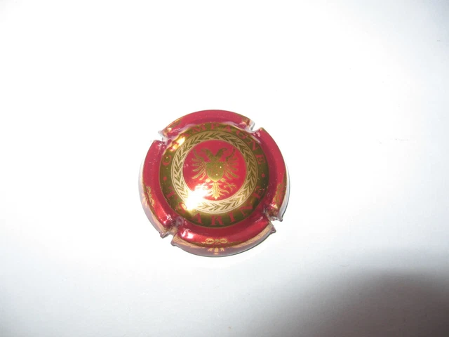 1 CAPSULE DE champagne Duval Leroy N°6 rouge foncé or et rouge EUR 1,00