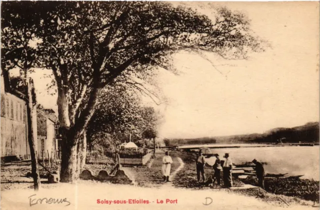 CPA SOISY-sous-ETIOLLES - Le Port (488823)