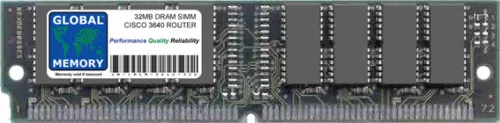 32MB Dram Simm Memoria RAM Para Cisco 3640 Router (MEM3640-32D)