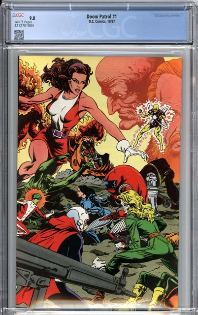Doom Patrol #1 CGC 9.8 NM/MT WHITE PAGES 2