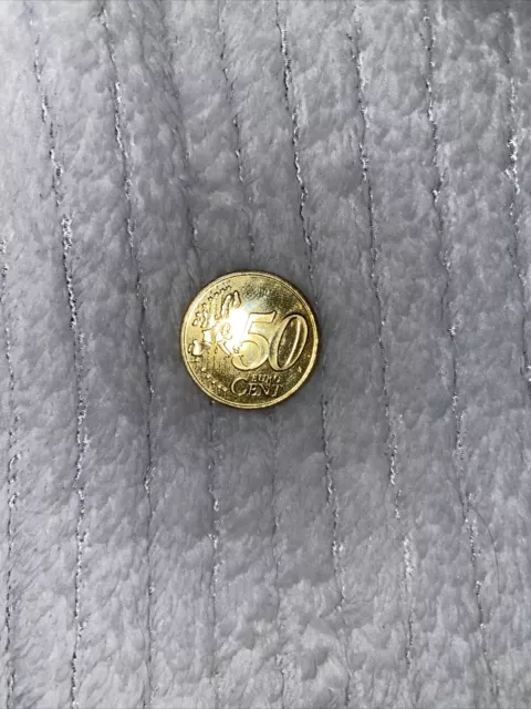 pièces de 50 centimes d'euros rares