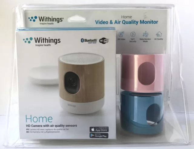 WITHINGS Home Baby Bundle - Wireless Video Baby Monitor (Model: WBP02)... NEW!