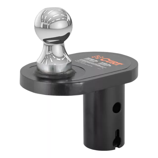 Curt Double Lock 2-5/16" Offset Gooseneck Ball 4" Rearward Offset x 60602