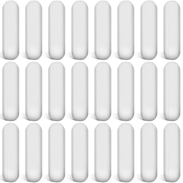 24Pcs PTFE Magnetic Stirrer Mixer Stir Bar Stir Rod Magnetic Stir Plate BarV1