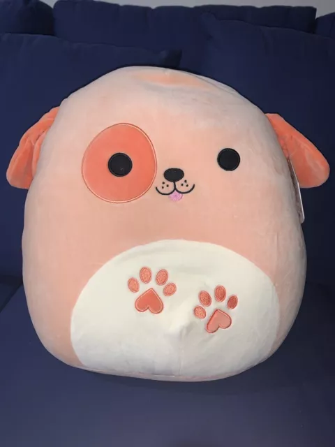 Squishmallow Drella The Dog 16” Inch Kellytoy Marshmallow Soft Plush Kellytoy