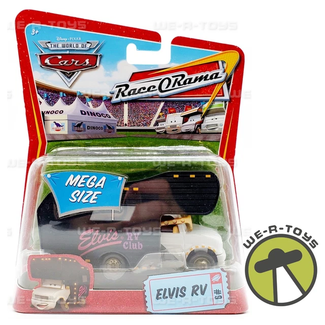 Disney Pixar The World of CARS Race O Rama Mega Size #9 Elvis RV Diecast Vehicle
