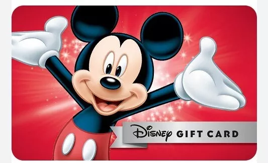 100th Anniversary Disney Gift Card **No Value** Brand New 25, 75, 150, 200,  500
