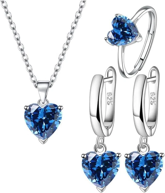 Parure Gioielli Infinity Con Farfalla | Argento 925 E Oro Rosa | Collana E Orecchini Con Zirconi | Regalo Per Donna