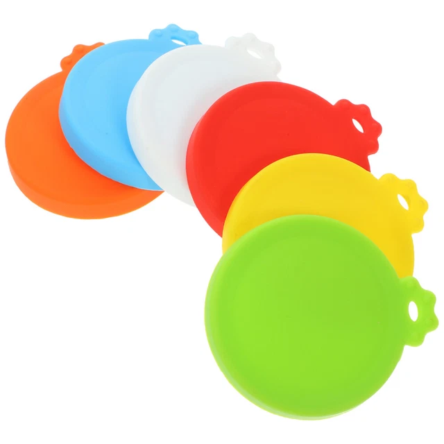 6 pz coperchi multiuso lattina sigillante lattina per alimenti per animali domestici lattina coperchio lattina tappi in silicone soda