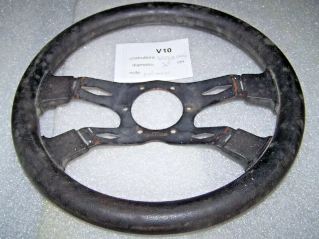 Volante sportivo VOLKING diam 32 cm per FIAT 500, 850, Lancia Alfa, Romeo (V10