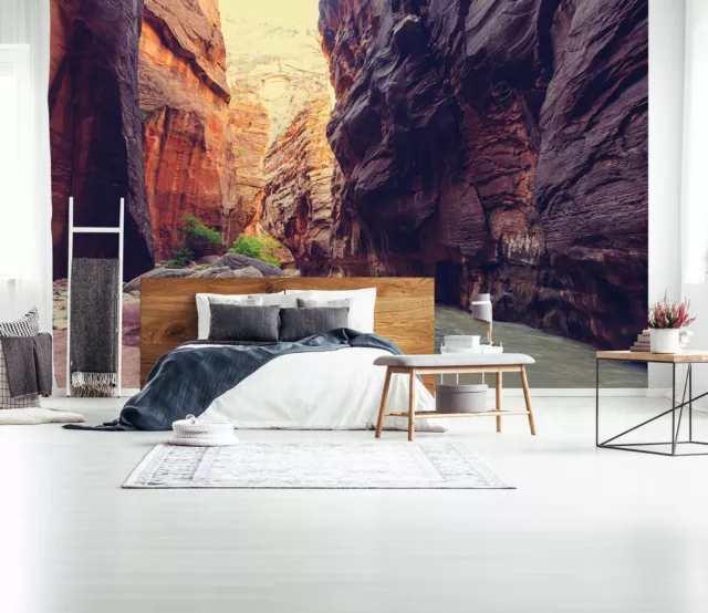 3D Natur Alte Berge H998 Tapete Wandbild Selbstklebend Abnehmbare Aufkleber Erin