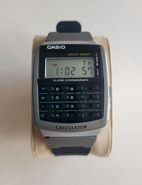 RARO OROLOGIO CASIO 1980s Vintage Digital Watch 437 CA 56 CALCULATOR Retro EUR 86 00 PicClick IT