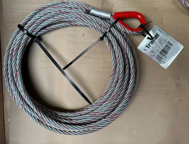 Tractel tirak Seil für geführte Lasten 9 mm x 10 m