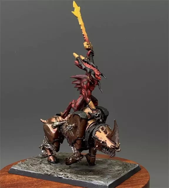 Galería pintada de preventa Herald of Khorne on Juggernaut Warhammer Age of Sigmar 3