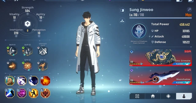 Compte Solo Leveling: ARISE - Serveur Europe (EU) - Neuf Pour Android/PC