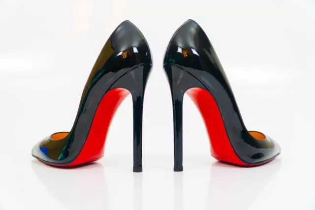 CHRISTIAN LOUBOUTIN PIGALLE 120 High Heel Pumps 39.5 Exclusive Luxury ...