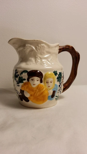 Keele Street Pottery England Creamer Hand Painted