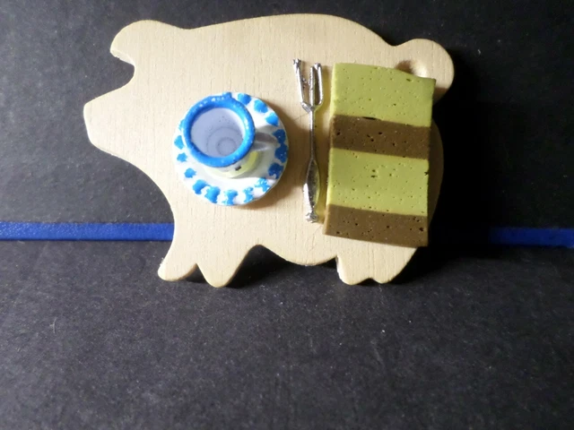 Aimant Pour Frigo Décoratif En Bois - Forme De Main Avec Chien Et Chat