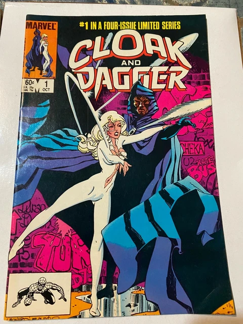 Marvel Cloak and Dagger #1 in a Four-Issue Limited Series Oct.1983 Bronze FN/VF