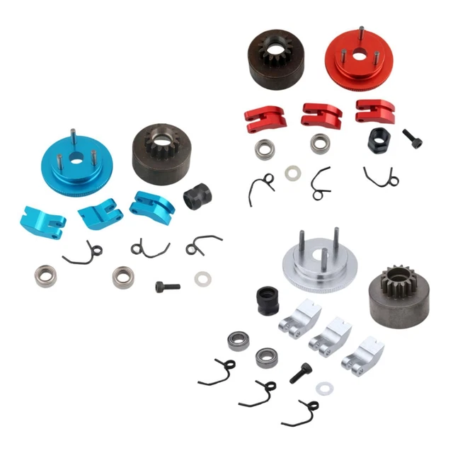 Cloche D'embrayage En Métal à Double Engrenage 1/10 Pour