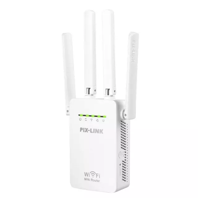 PIXLINK 300Mbps WR09 Wireless WIFI Router WIFI Repeater Booster for Network